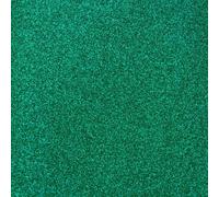 Groves Of Thames Glitter Felt Sheets: 30 X 23Cm: Green: Pack Of 10 Pieces