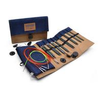 Groves Of Thames Indigo I/c Set - Symfonie: Indigo Wood: Interchangeable Needle Set - Knitpro
