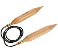 Groves Of Thames Jumbo Birch: Knitting Pins: Circular: Fixed: 150Cm X 30.00mm