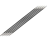 KnitPro Karbonz Set Of 5 Double Pointed Knitting Needles 20cm