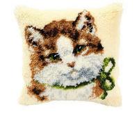 Vervaco ~ Cushion Latch Hook Kit ~ Kitten