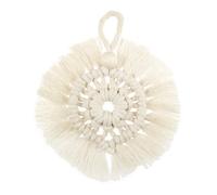 Groves Of Thames Macrame Kit Wreath - Macram Kit: Decoration: Wreath: Natural - Trimits