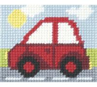 Groves Of Thames Needlepoint Kit: My First Embroidery: Little Red Car
