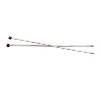 KnitPro Knitting Needles Nova Cubics Single Point 35 cm x 6 mm Shiny Brass