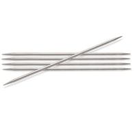 KnitPro Double Pointed Needles – Nova Metal – Short 10 cm (4 in) – 2.5 mm