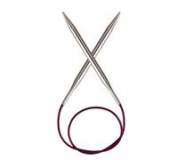 Groves Of Thames Nova Fc 100X2 - Nova Metal: Knitting Pins: Circular: Fixed: 100Cm X 2.00mm - Knitpro
