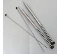 KnitPro Single Pointed Needles Nova 35 cm x 8 mm Silver