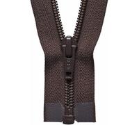 Groves Of Thames Nylon O/e Zip 36Cm - Nylon Open End Zip: 36Cm: Brown - Ykk