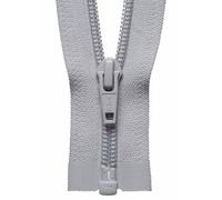 Groves Of Thames Nylon O/e Zip 41Cm - Nylon Open End Zip: 41Cm: Silver - Ykk