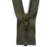 YKK Coil Zip, No. 566 Khaki, 46 cm Length