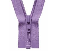 Groves Of Thames Nylon O/e Zip 46Cm - Nylon Open-End Zip: 46Cm Or 18.11In: Light Orchid - Ykk
