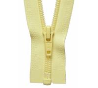 Groves Of Thames Nylon O/e Zip 56Cm - Nylon Open End Zip: 56Cm: Lemon - Ykk