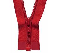 YKK Coil Zip, No. 519 Red, 71 cm Length