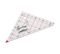 Sew Easy 4.5” Triangle Template - Quilting & Patchwork Rule for Applique Sewing, Transparent Acrylic Non-Slip