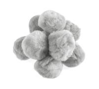Groves Of Thames Pom-Poms 2In Pk25 - Pom Poms 5Cm: Grey: Pack Of 25 - Trimits