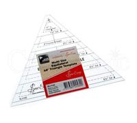 Sew Easy Quilt Triangle Template Ruler Multicolor