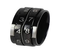 KnitPro Row Counter Ring Knit Tally Register Knitting Rainbow Or Black Metal