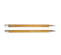 KnitPro Royale: Knitting Pins: Single Ended: 40cm x 12.00mm, Birchwood, brass, Multi-Colour, 12mm