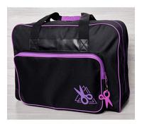 Sewing Machine Bag: Black/Purple
