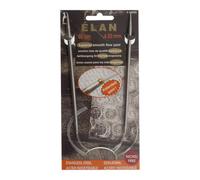 Groves Of Thames S/s Cir Kp 80Cmx4.50 - Knitting Pins: Circular: Fixed: Stainless Steel: Elan: 80Cm X 4.50mm - Pony