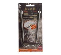 Groves Of Thames S/s Cir Kp 80Cmx7.00 - Knitting Pins: Circular: Fixed: Stainless Steel: Elan: 80Cm X 7.00mm - Pony