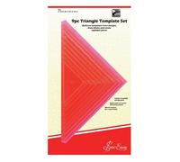 Groves Of Thames Se 9 Pc Template Set - Template Set: 9 Piece: Triangular - Sew Easy