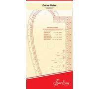 Groves & Thames SE CURVED RULER - Rule: Curved: 13.875 x 7.375in - Sew Easy Groves & Thames Multicolor