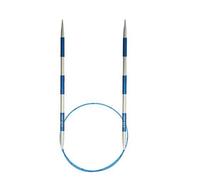 Groves Of Thames Smart Stix: Knitting Pins: Circular: Fixed: Blue: 60Cm X 4.50mm