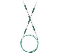 Groves Of Thames Smart Stix: Knitting Pins: Circular: Fixed: Green: 80Cm X 12.00mm