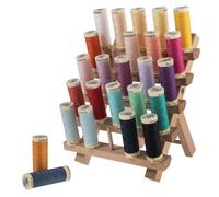 Groves Of Thames Spool Holder Beech - Spool Holder: 25 Spools: Beech Wood - Milward