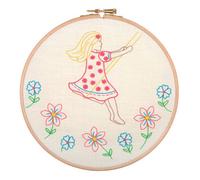 Groves Of Thames Summer Days - Embroidery Kit With Hoop: Summer Days - Anchor