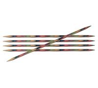 KnitPro Symfonie Double Pointed Needles 6" (15cm) | 6.00mm