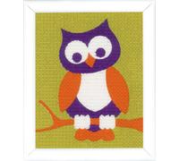 Vervaco Wise Owl Canvas Kit, Multi-Colour