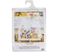 Vervaco Counted Cross Stitch Kit - Runner: Spring Mood - 100% Cotton, Multi-Colour, 80 x 2 x 20 cm