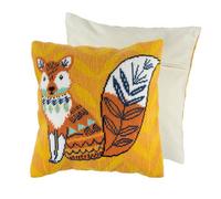 Groves Of Thames Tap Cush Fox - Half Cross Stitch / Tapestry Kit: Cushion: Fox - Trimits