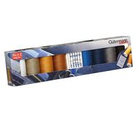 Gutermann Denim Thread Set - 8 x 100m Reels - Assorted Denim Shades 734564