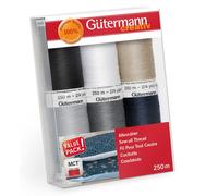 Groves Of Thames Tset Sew-All 6X250M - Thread Set: Sew-All: 6 X 250M: Assorted - Gutermann
