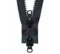 Groves Of Thames Two-Way O/e Zip 66Cm - Vislon Heavy Two-Way Open End Zip: 66Cm: Black - Ykk