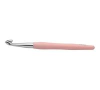 Groves Of Thames Waves C/hk 9.00 Pnk - Crochet Hook: Waves: Aluminium: Pink: 15Cm X 9.00mm - Knitpro