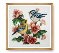 Groves Of Thames Xstitch Bird - Counted Cross Stitch Kit: Large: Bird - Trimits