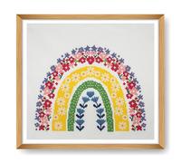 Groves Of Thames Xstitch Rainbow - Counted Cross Stitch Kit: Large: Rainbow - Trimits