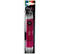 Groves Of Thames Zing Dp 15X5 - Zing: Knitting Pins: Double-Ended: Set Of Five: 15Cm X 5.00mm - Knitpro
