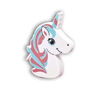 Groves Retractable Unicorn Tape Measure (Coral)