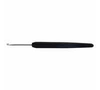 KnitPro Aluminium Crochet Hook softgrip 3.00mm Black - 3pcs