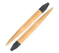 Groves & Thames BAMB I/CIRC SHK 8.00 - Knitting Pin Tips: Interchangeable: Bamboo: 10.5cm x 8.00mm - Pony Groves & Thames Multicolor