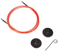 Groves & Thames CABLES 76CM RED - Cable: Colour Coded: Red: 76cm - KnitPro Groves & Thames Red