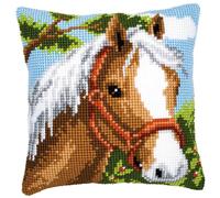 Groves & Thames CUSHION PONY - Cross Stitch Kit: Cushion: Pony - Vervaco Groves & Thames Multicolor