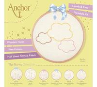 Groves & Thames DREAM IN THE CLOUDS - Embroidery Kit with Hoop: Dream in the Clouds - Anchor Groves & Thames Multicolor