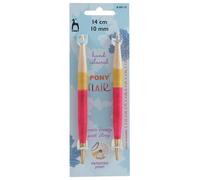 Groves & Thames FLR I/C 14CMX10.00MM - Knitting Pins: Circular: Interchangeable: Hand Coloured: Flair: 14cm x 10.00mm - Pony Groves & Thames Multicolor