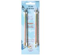 Groves & Thames FLR I/C 14CMX4.50MM - Knitting Pins: Circular: Interchangeable: Hand Coloured: Flair: 14cm x 4.50mm - Pony Groves & Thames Multicolor